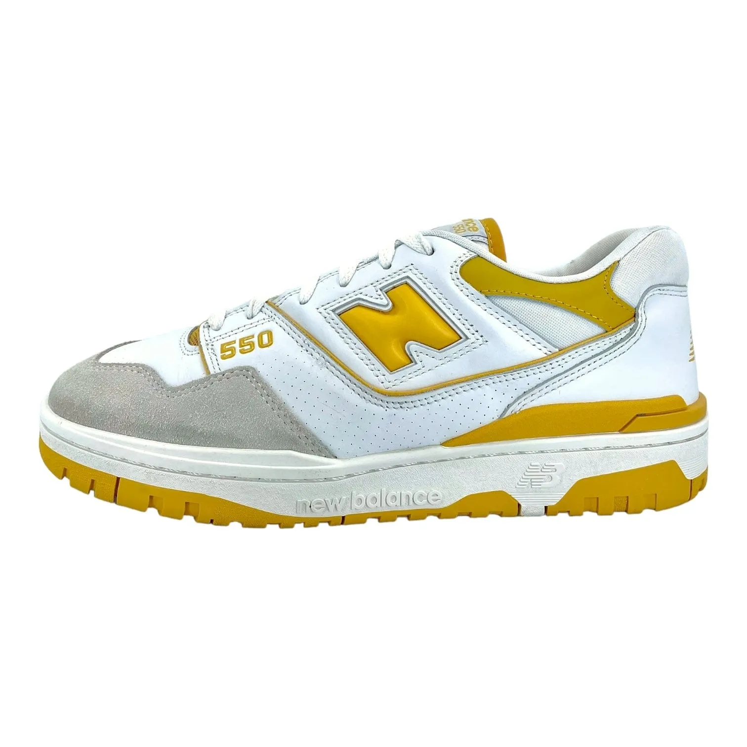New Balance 550 Sea Salt Varsity Gold Pre-Owned