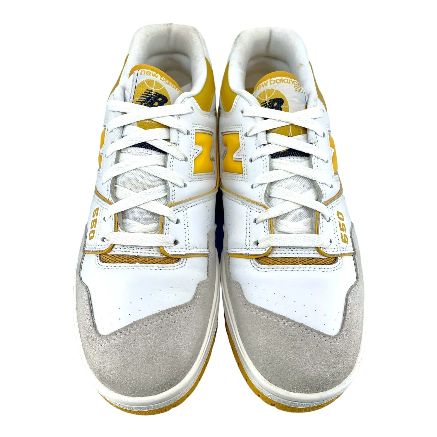 New Balance 550 Sea Salt Varsity Gold Pre-Owned