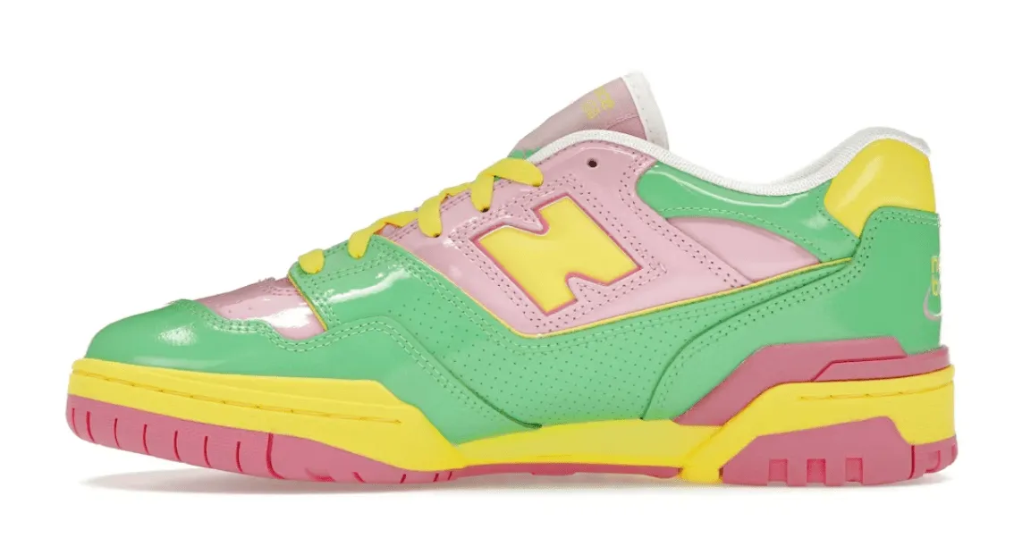 New Balance 550 Y2K Patent Leather Pack Pink Green