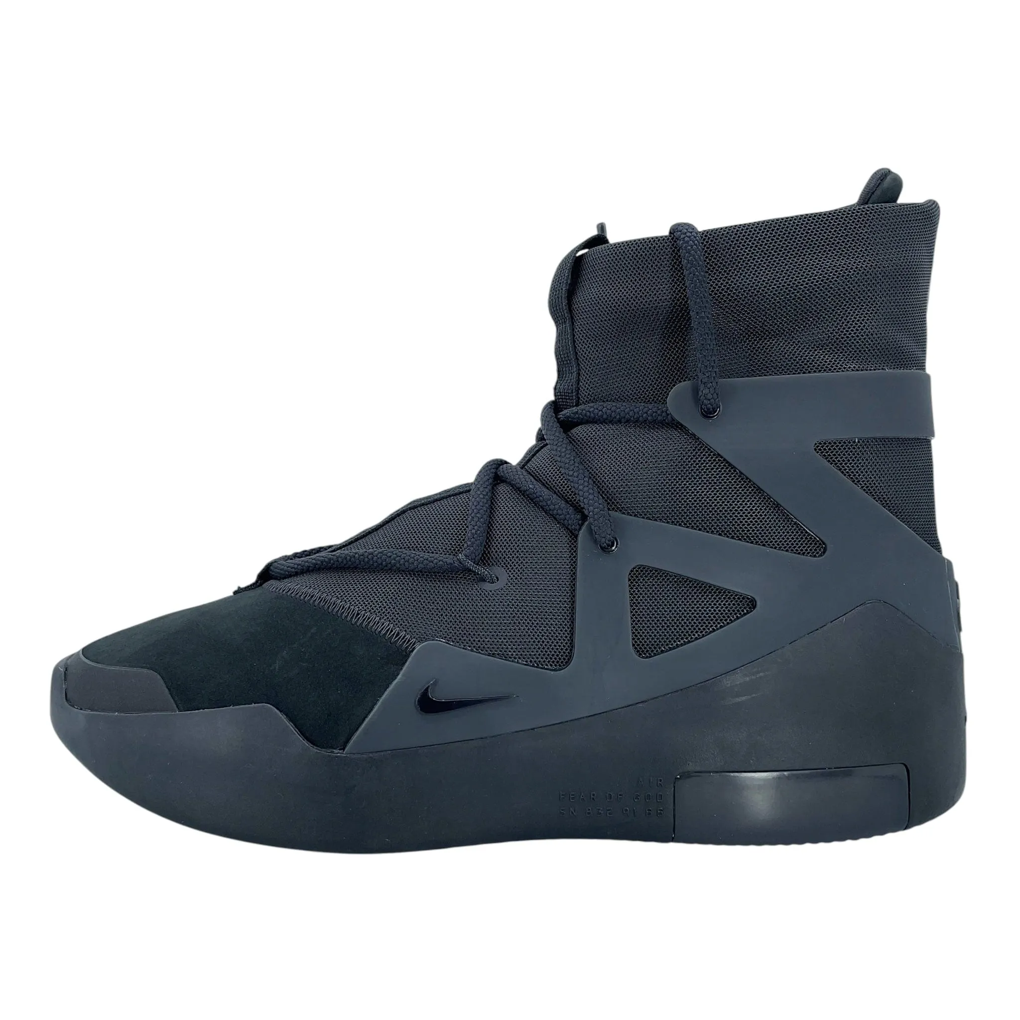 Nike Air Fear Of God 1 Triple Black Pre-Owned