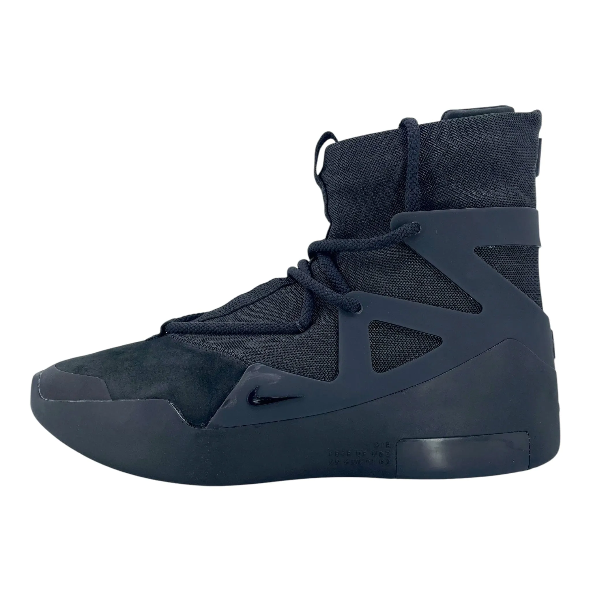 Nike Air Fear Of God 1 Triple Black Pre-Owned