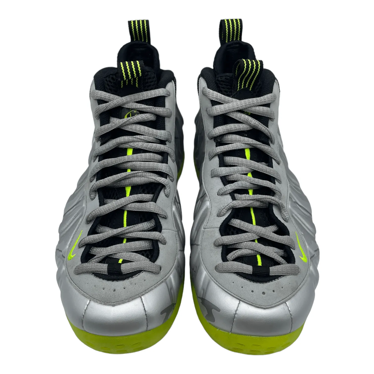 Nike Air Foamposite One Silver Volt Camo Pre-Owned