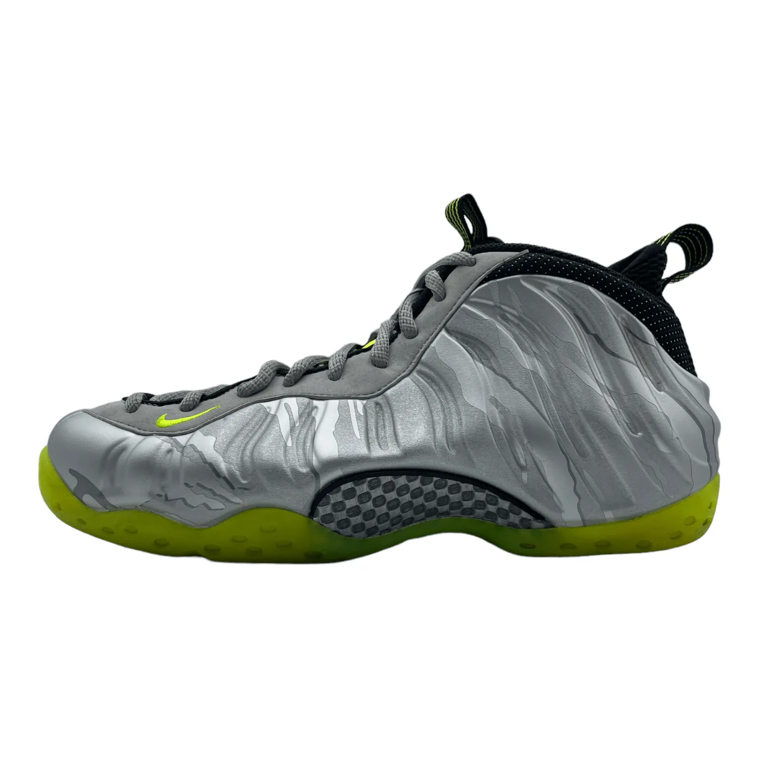 Nike Air Foamposite One Silver Volt Camo Pre-Owned
