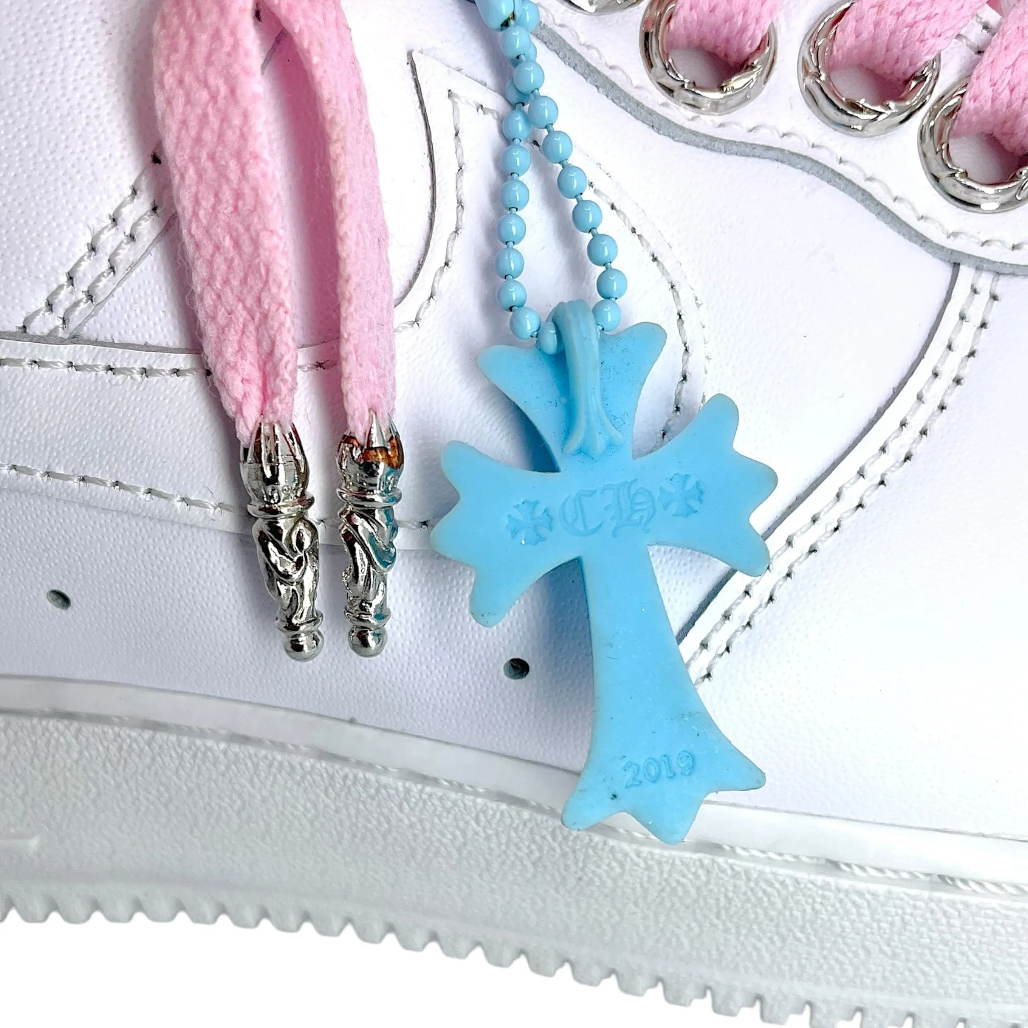 Nike Air Force 1 '07 Low White (Chrome Hearts CLB) Pre-Owned