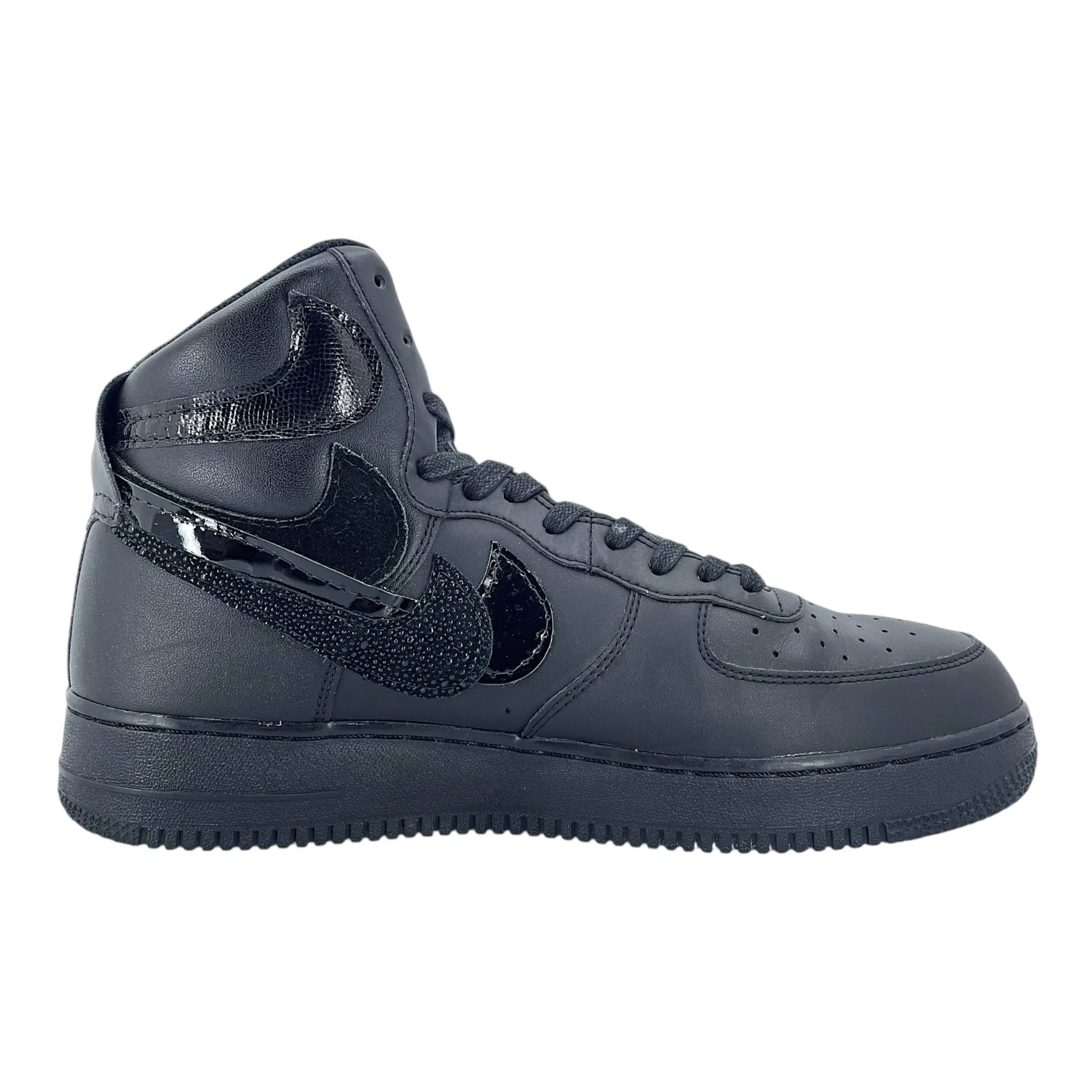 Nike Air Force 1 High John Geiger x Refresh PGH 'Misplaced Checks' Black Pre-Owned
