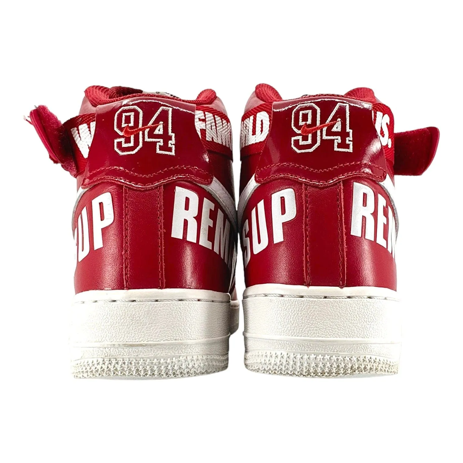 Nike Air Force 1 High Supreme World Famous Red Pre-Owned