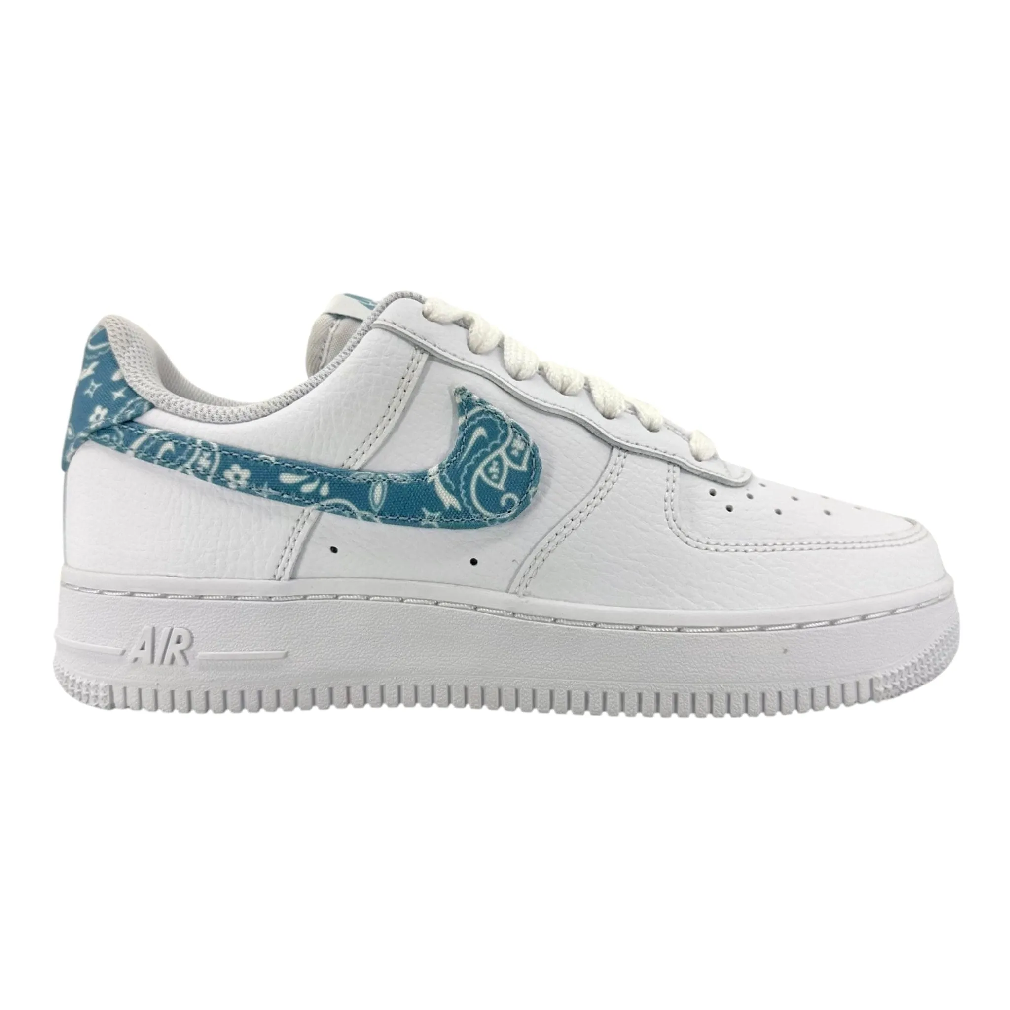 Nike Air Force 1 Low '07 Essential White Worn Blue Paisley (W)