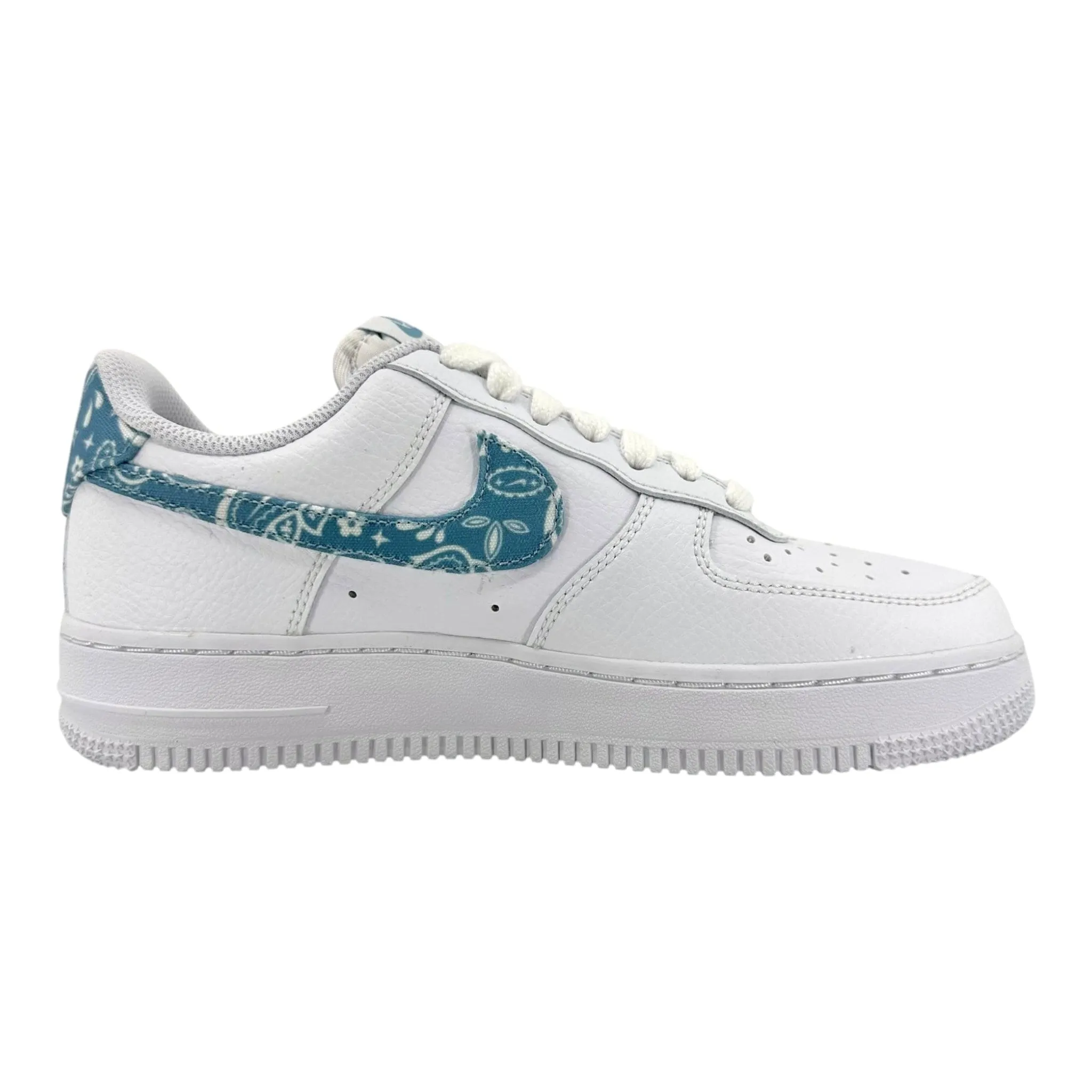 Nike Air Force 1 Low '07 Essential White Worn Blue Paisley (W)