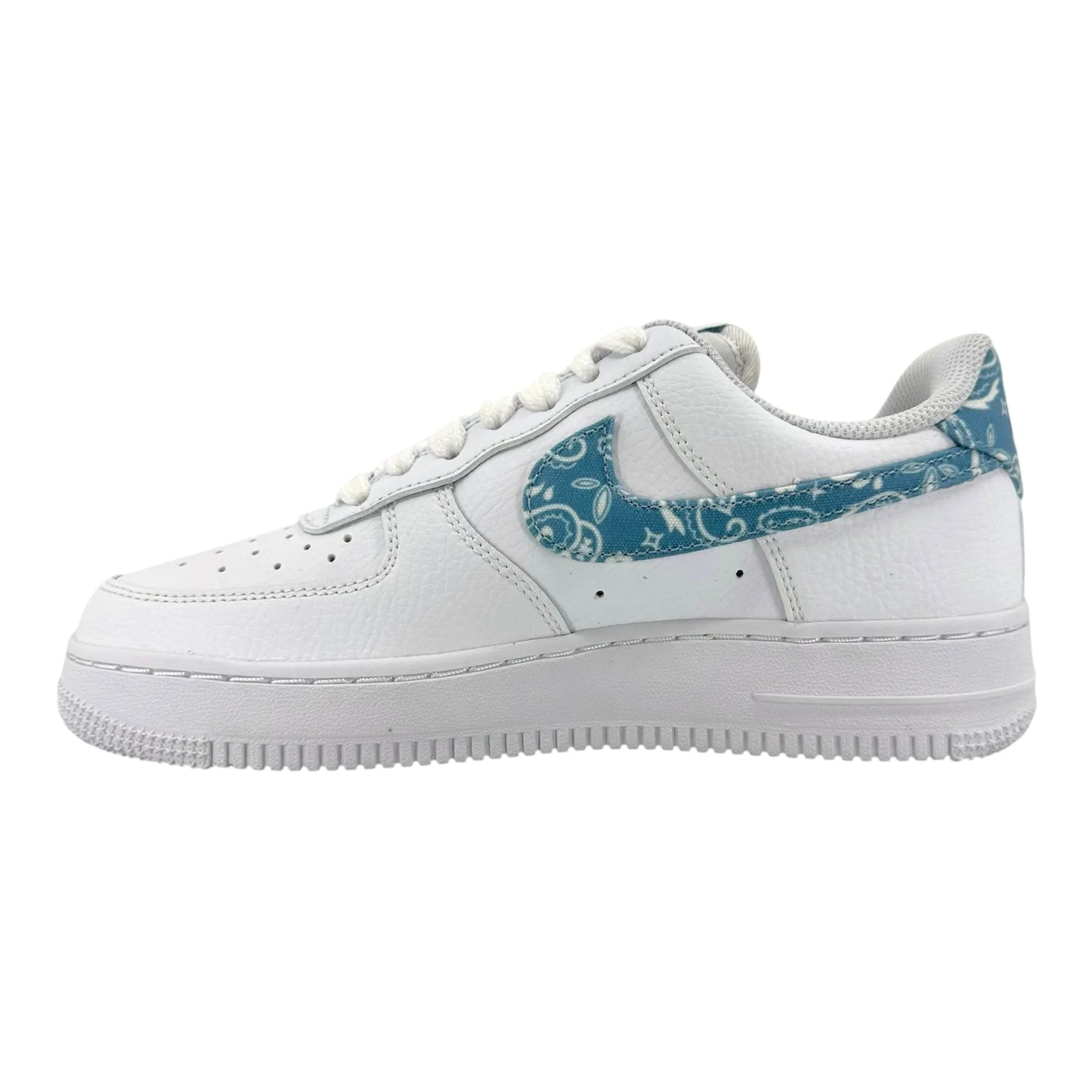 Nike Air Force 1 Low '07 Essential White Worn Blue Paisley (W)