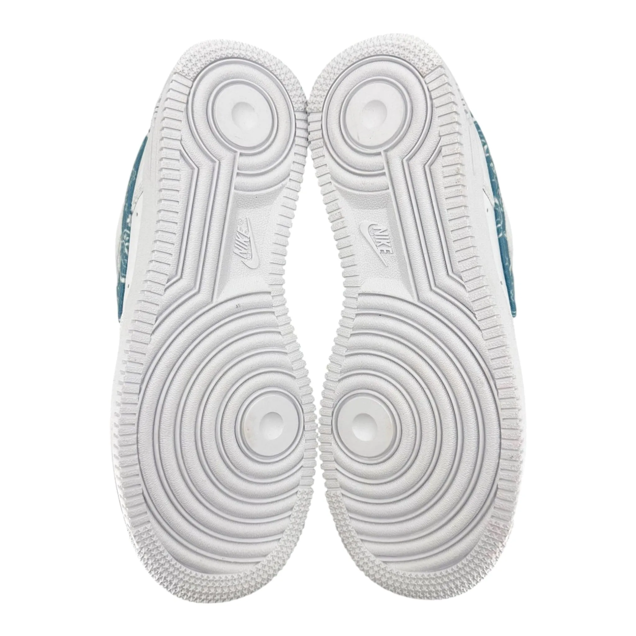 Nike Air Force 1 Low '07 Essential White Worn Blue Paisley (W)