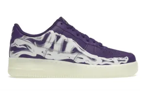 Nike Air Force 1 Low '07 QS Purple Skeleton Halloween (2021)
