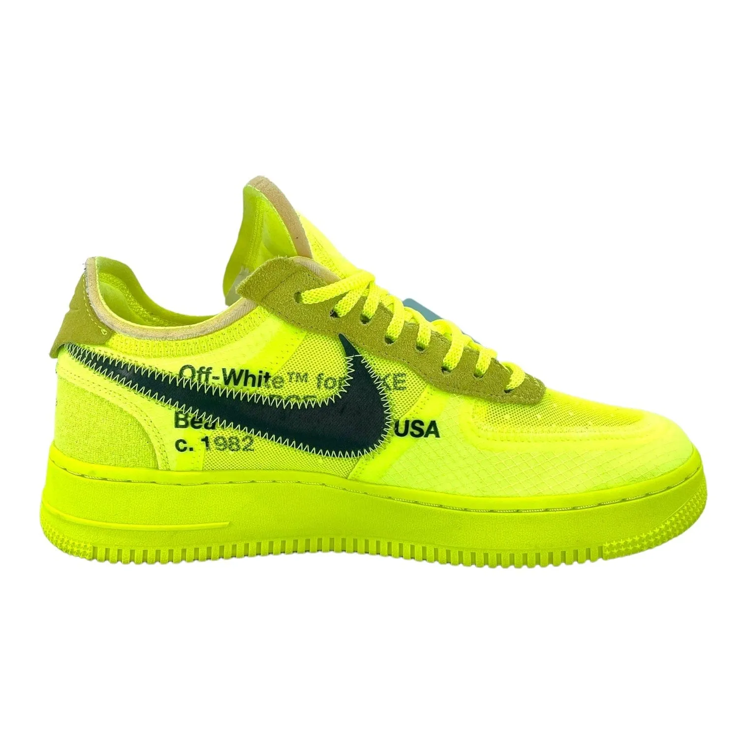Nike Air Force 1 Low Off-White Volt Pre-Owned