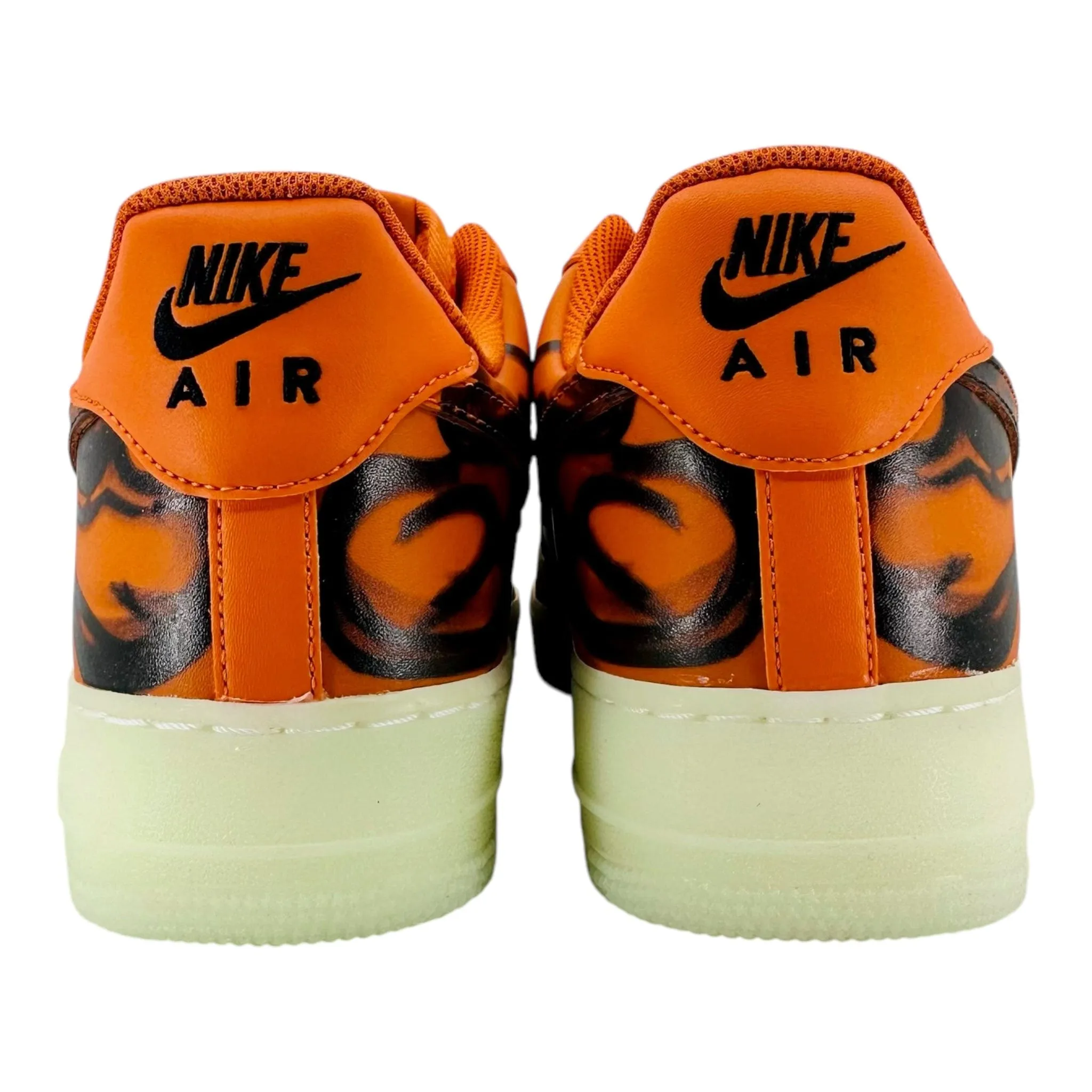 Nike Air Force 1 Low Orange Skeleton Halloween (2020)