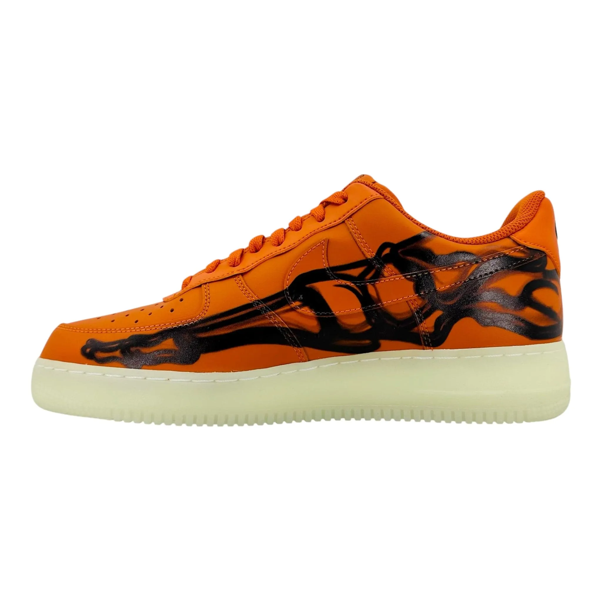 Nike Air Force 1 Low Orange Skeleton Halloween (2020)