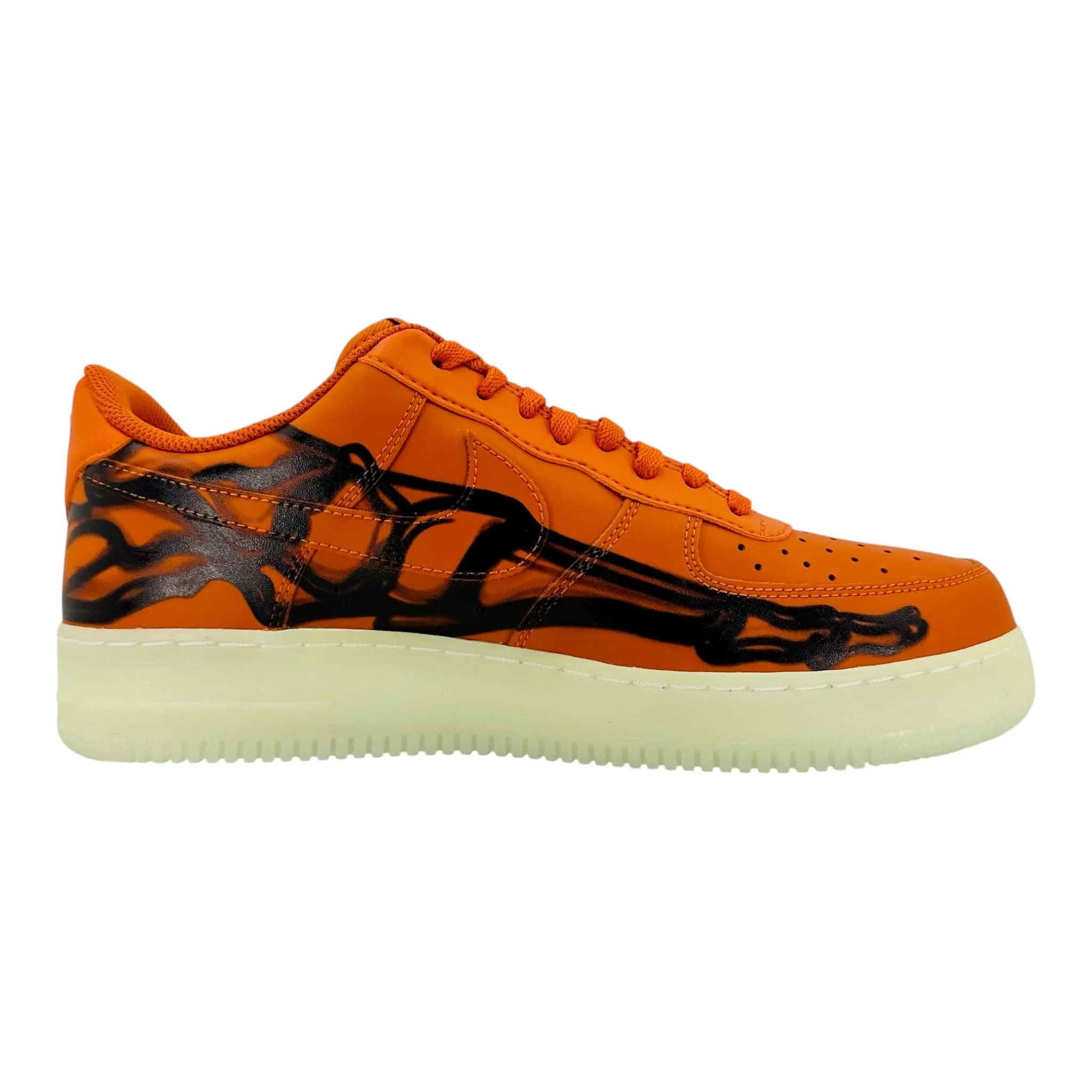 Nike Air Force 1 Low Orange Skeleton Halloween (2020)