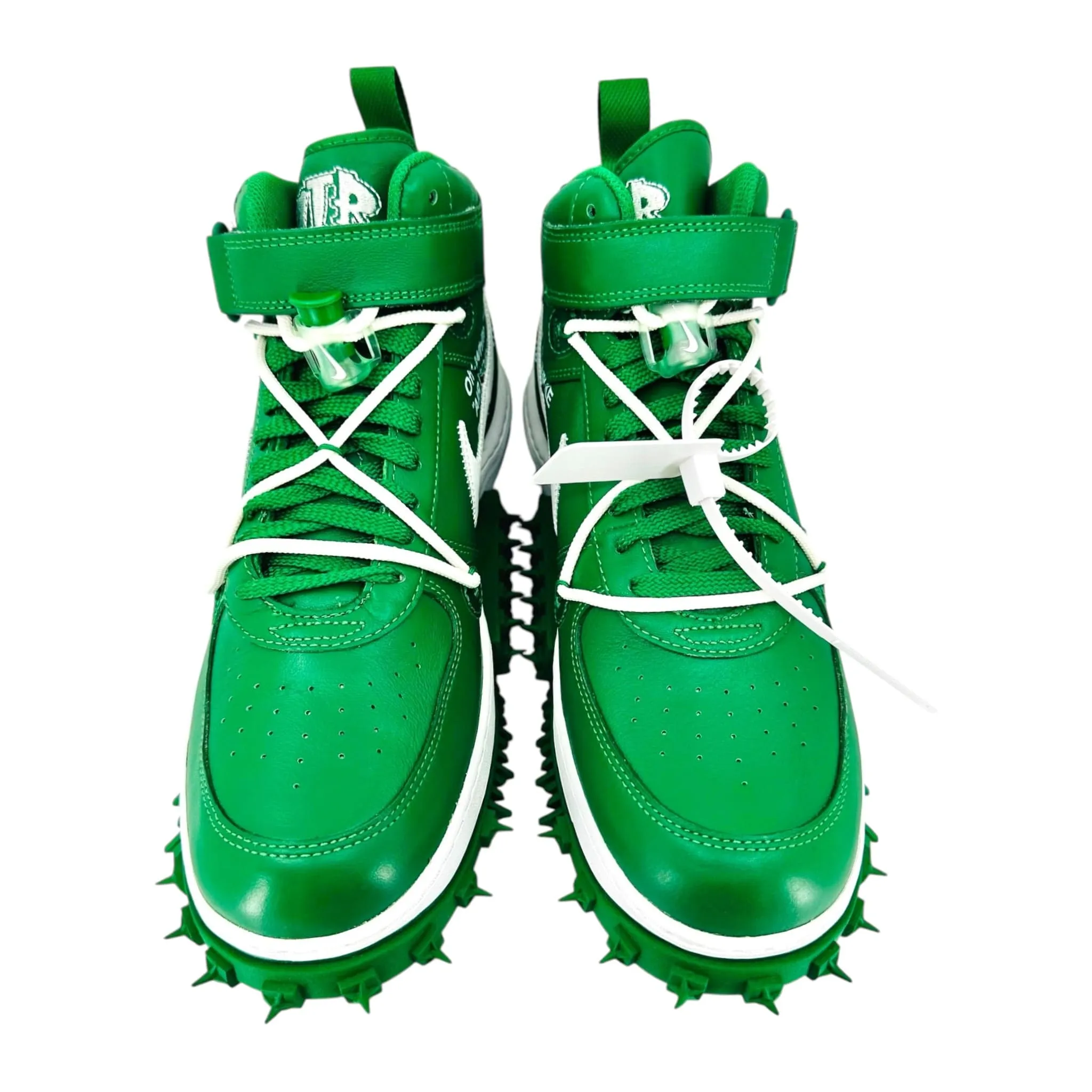 Nike Air Force 1 Mid Off-White Pine Green
