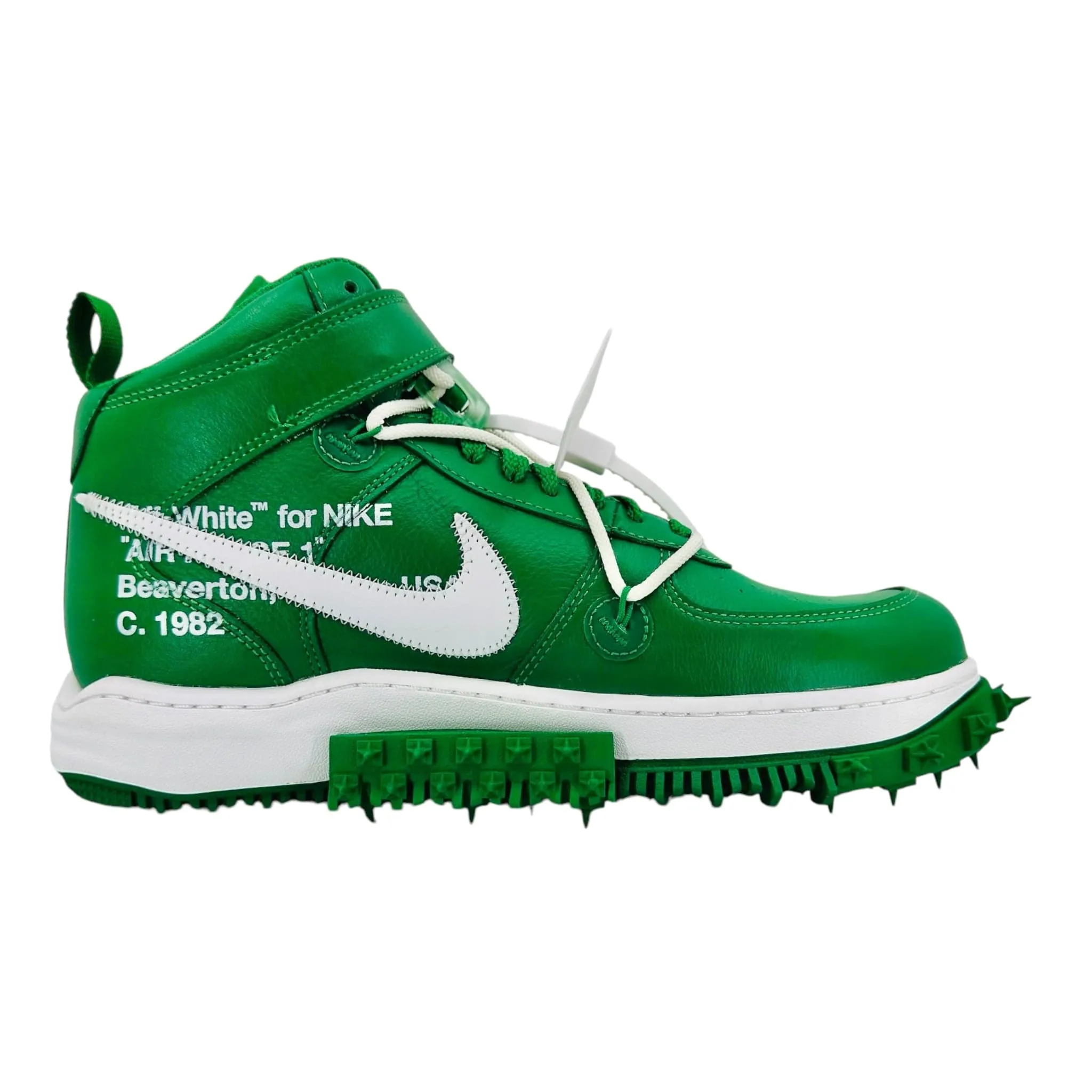 Nike Air Force 1 Mid Off-White Pine Green