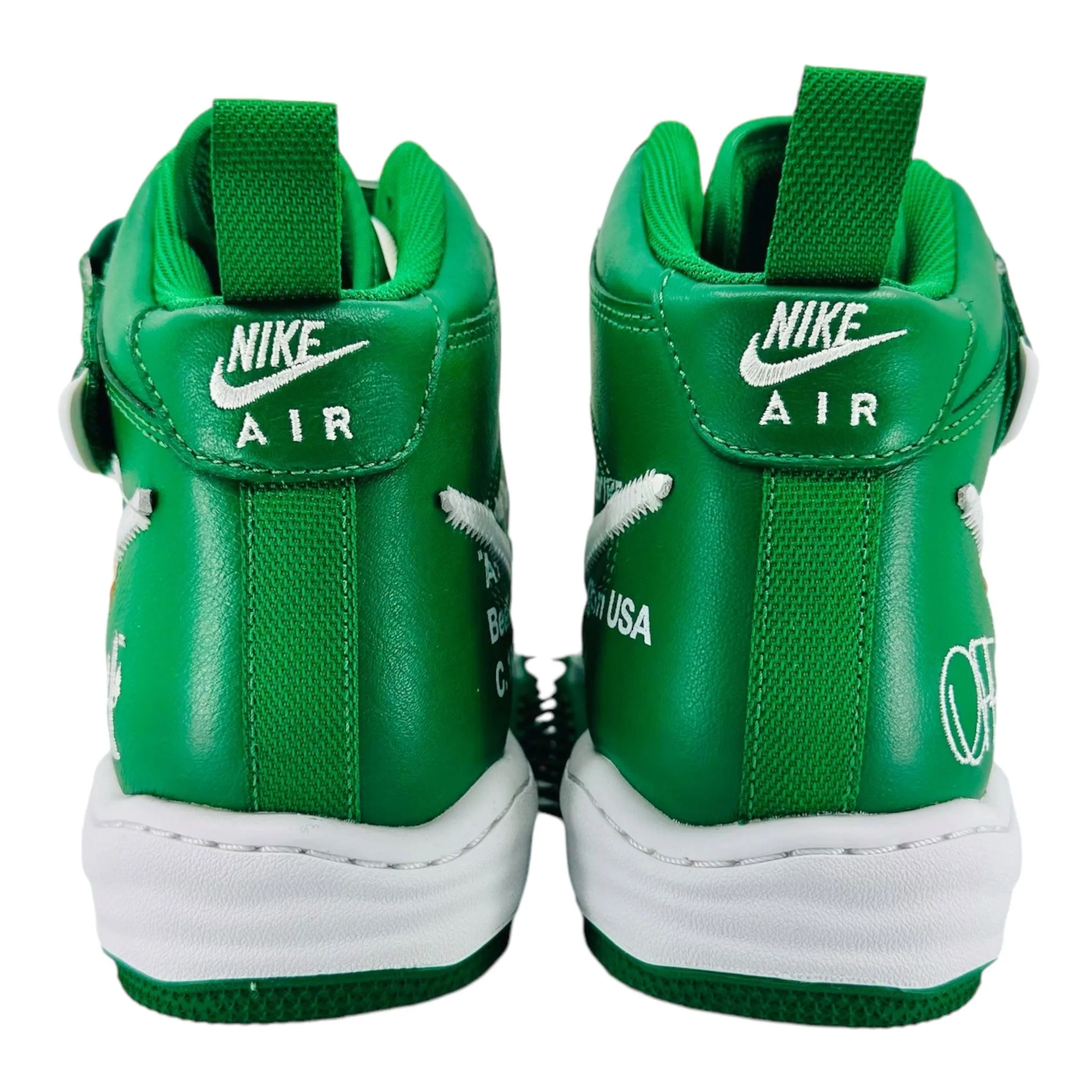Nike Air Force 1 Mid Off-White Pine Green