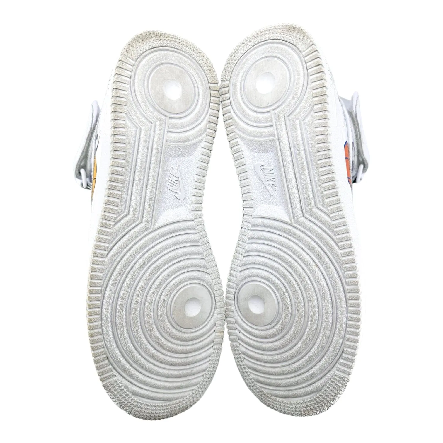 Nike Air Force 1 Mid Supreme NBA White Pre-Owned