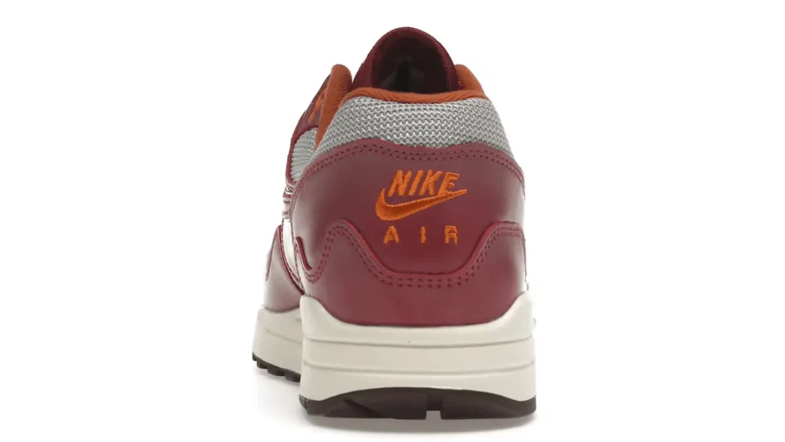Nike Air Max 1 Patta Waves Rush Maroon (with Bracelet)