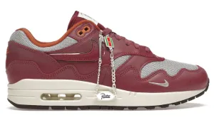 Nike Air Max 1 Patta Waves Rush Maroon (with Bracelet)
