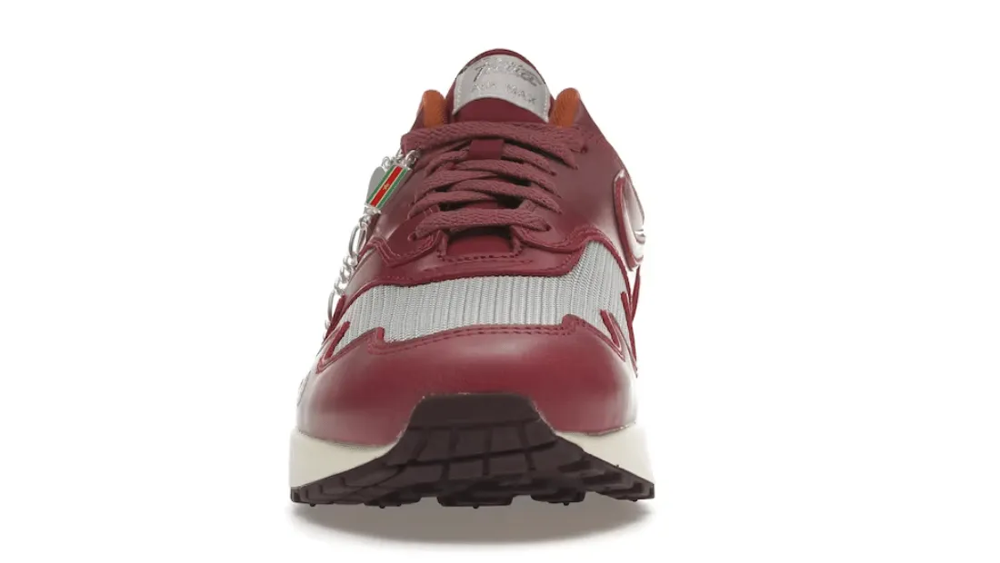 Nike Air Max 1 Patta Waves Rush Maroon (with Bracelet)