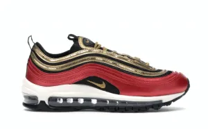 Nike Air Max 97 Red Gold Sequin (W)