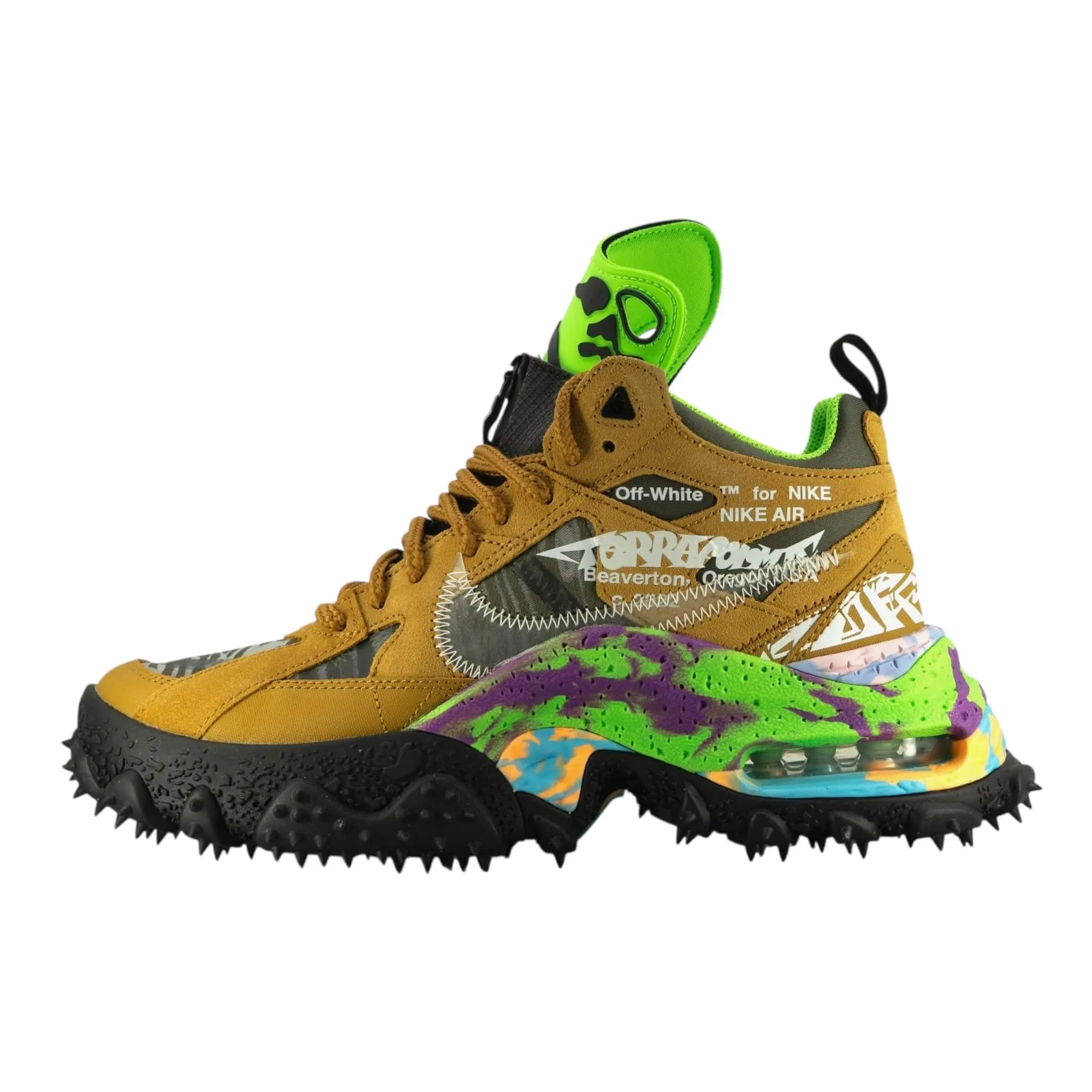 Nike Air Terra Forma Off-White Wheat Green Strike