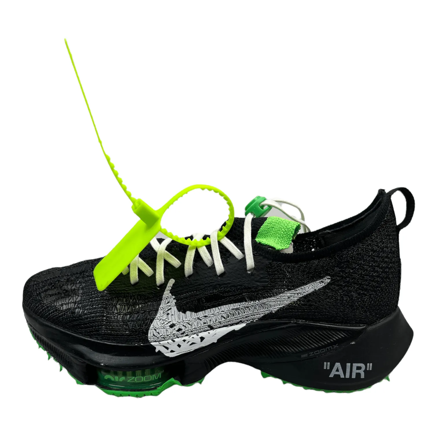 Nike Air Zoom Tempo NEXT% Off-White Black Scream Green