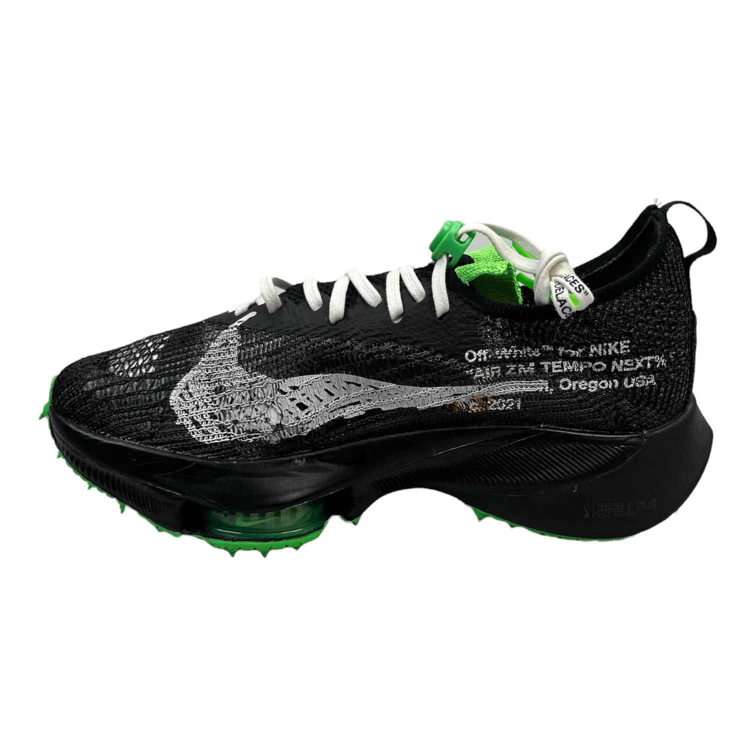 Nike Air Zoom Tempo NEXT% Off-White Black Scream Green