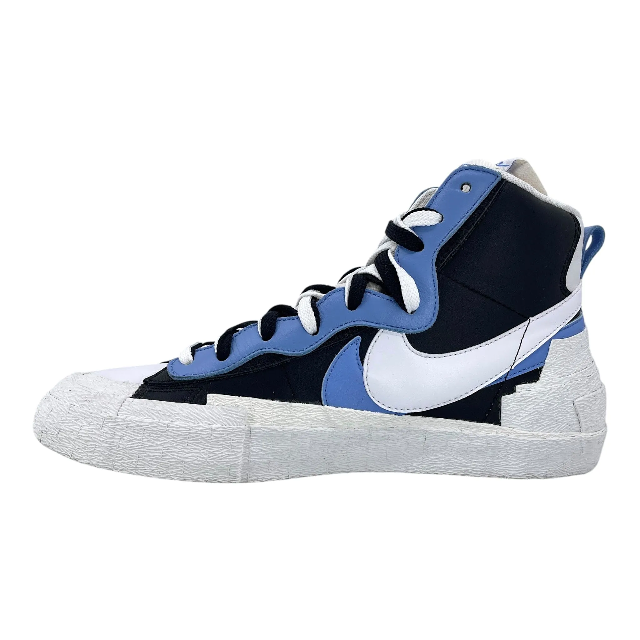 Nike Blazer High Sacai White Black Legend Blue Pre-Owned