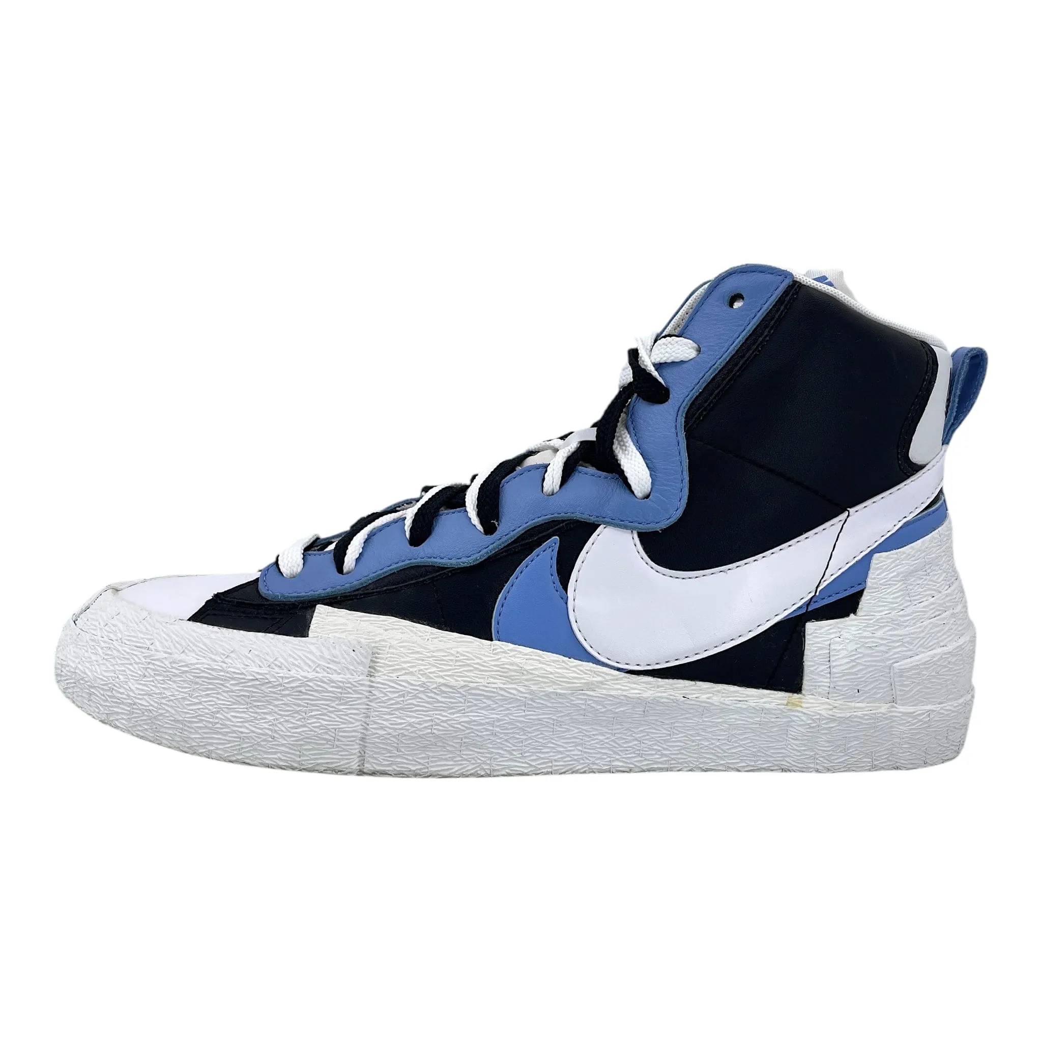 Nike Blazer High Sacai White Black Legend Blue Pre-Owned
