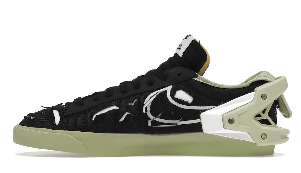 Nike Blazer Low Acronym Black Olive Aura
