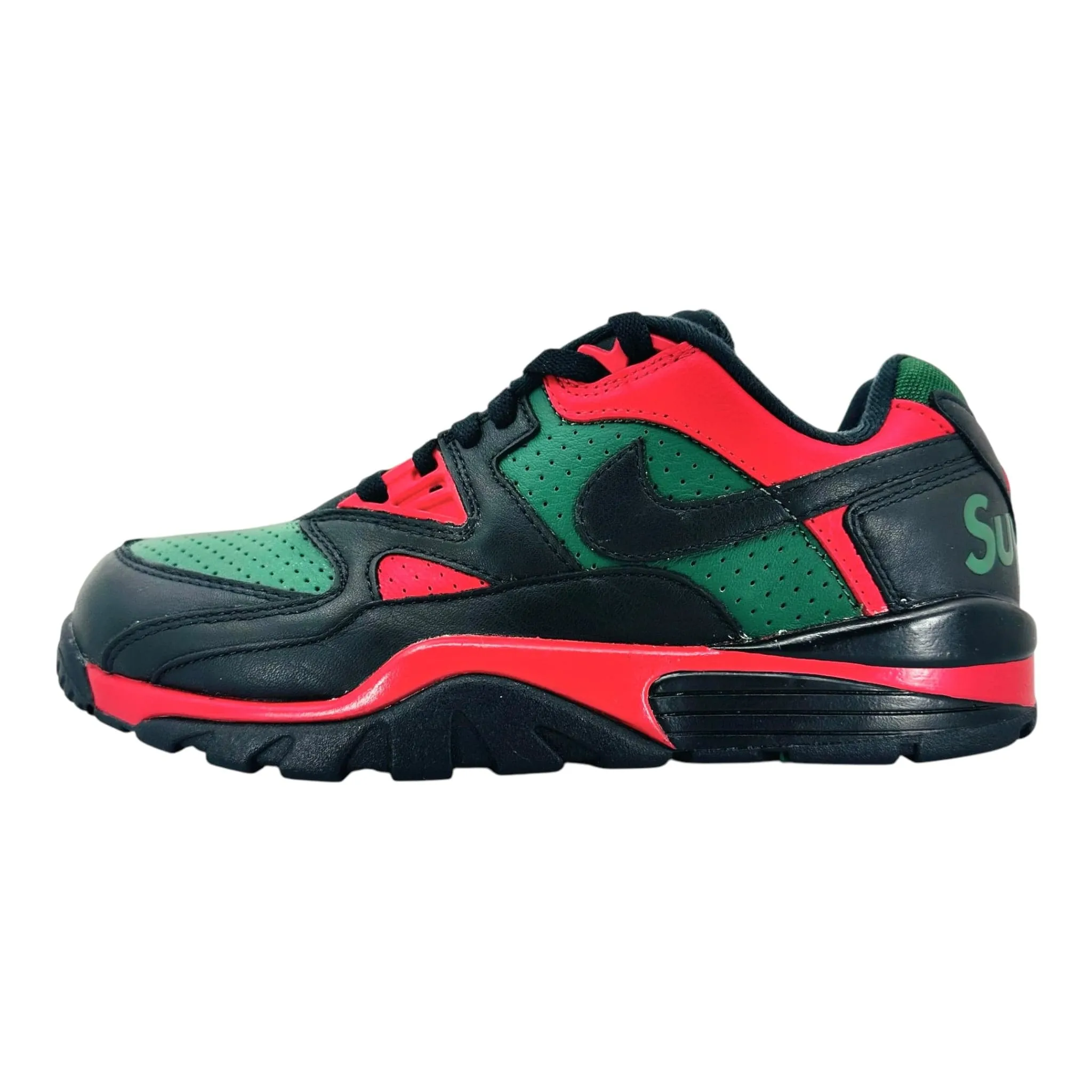 Nike Cross Trainer Low Supreme Black Green Red