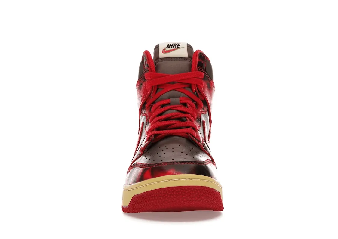 Nike Dunk High 1985 Red Acid Wash