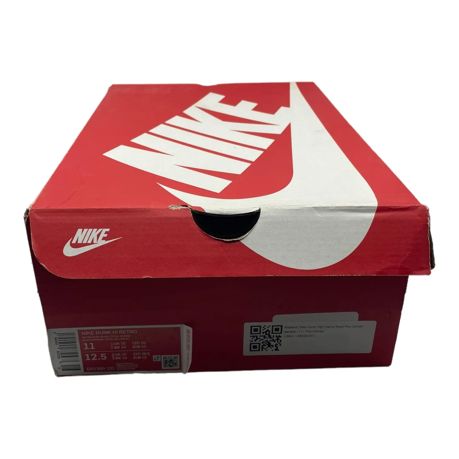 Nike Dunk High Game Royal Pre-Owned