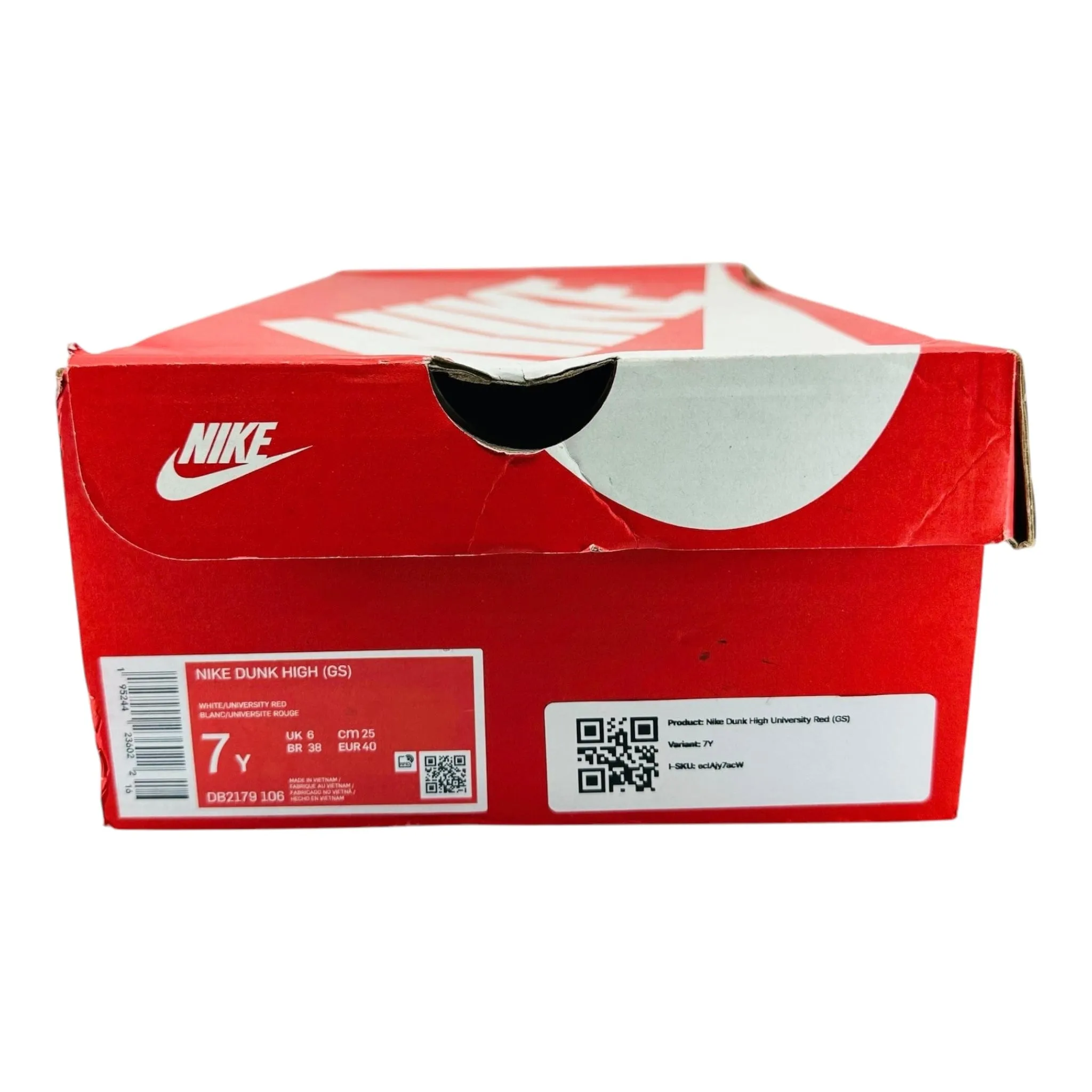 Nike Dunk High University Red (GS)
