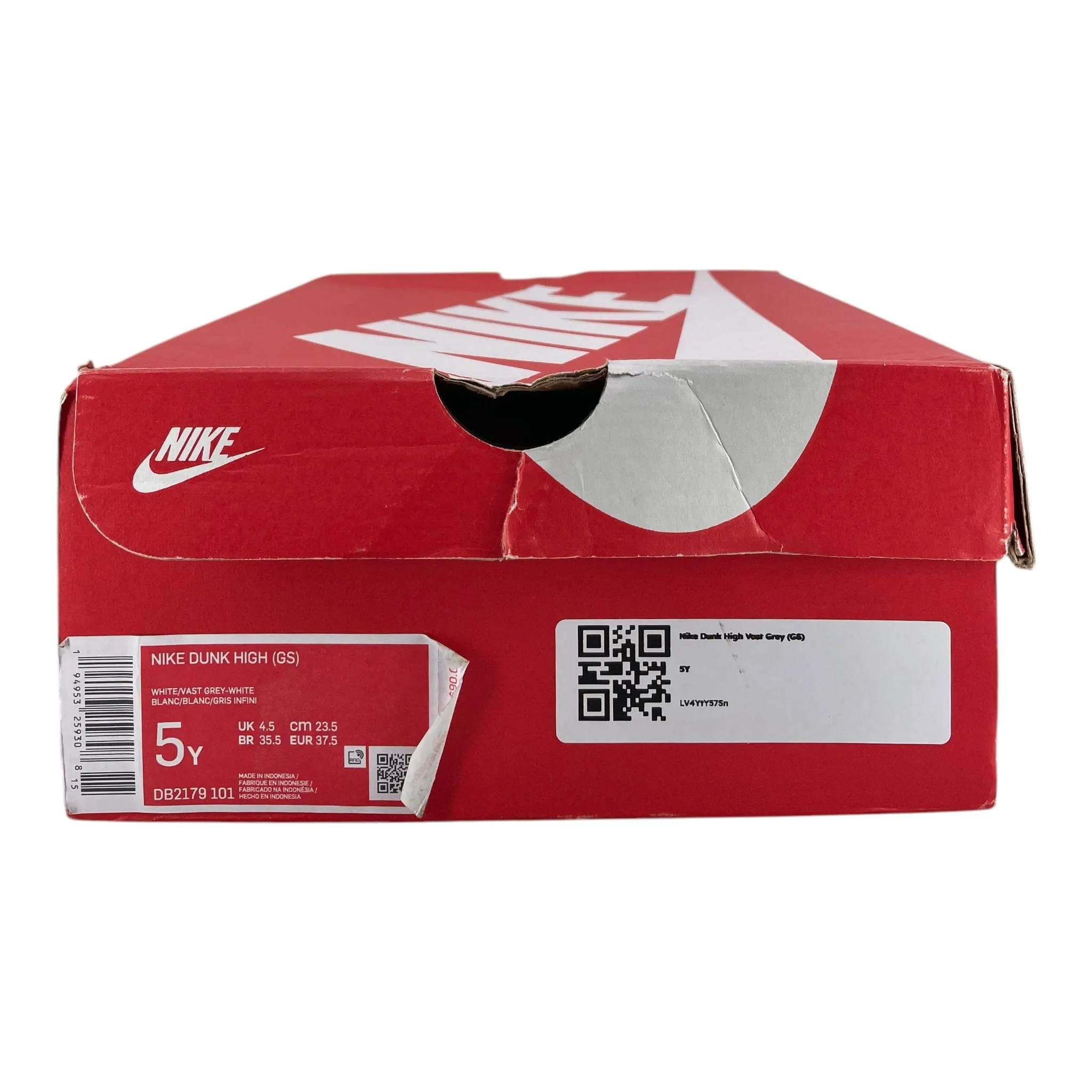 Nike Dunk High Vast Grey (GS) Pre-Owned