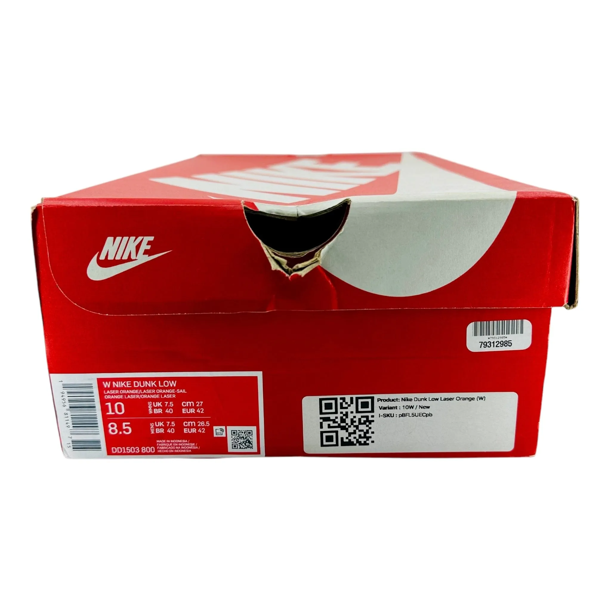 Nike Dunk Low Laser Orange (W)