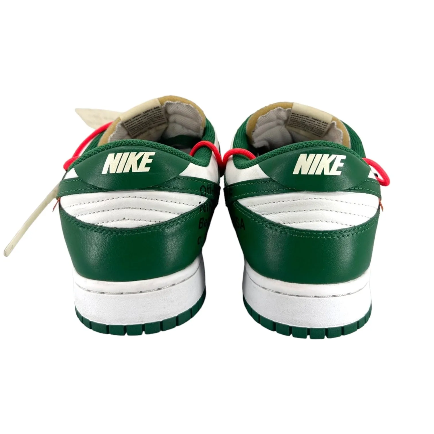 Nike Dunk Low Off-White Pine Green Pre-Owned