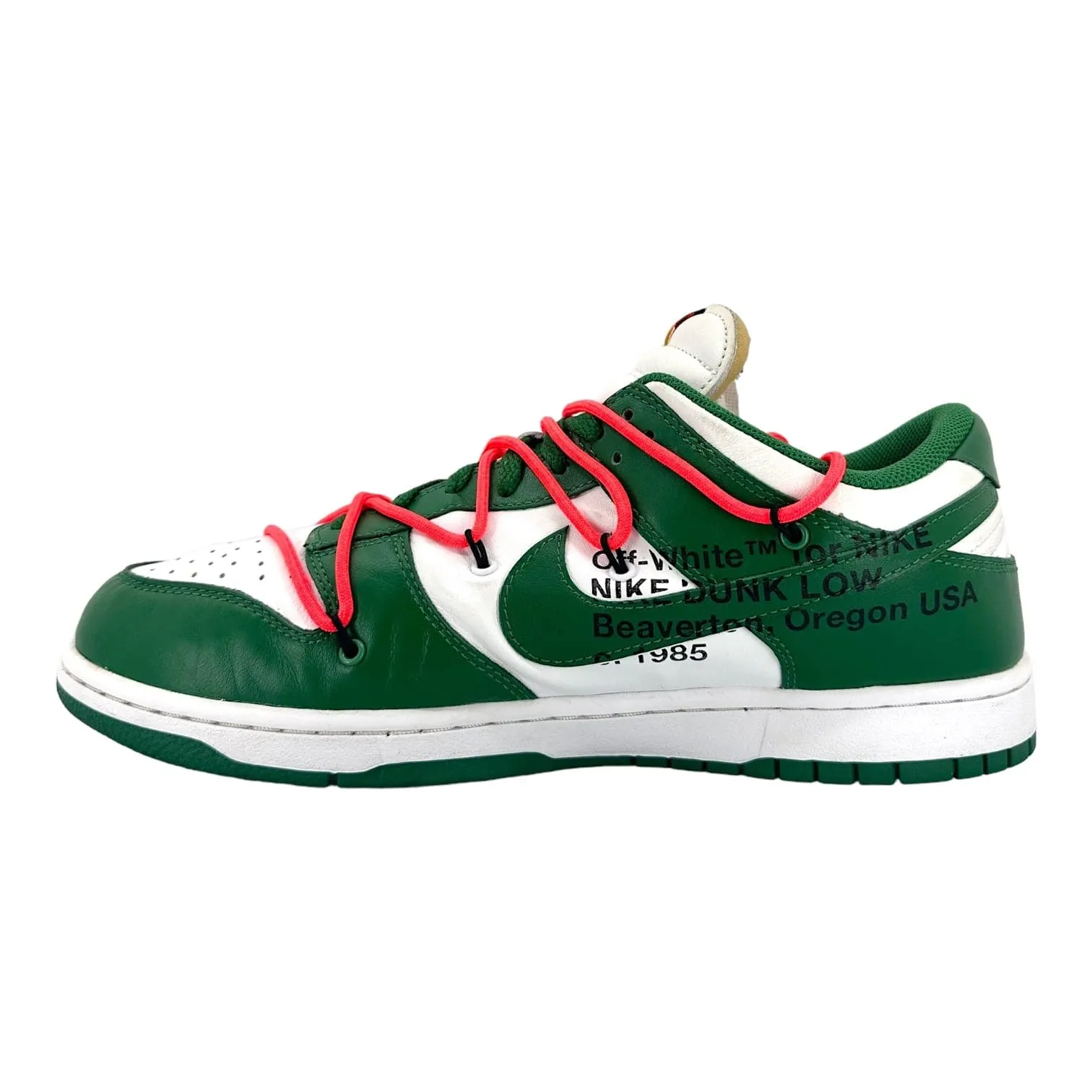 Nike Dunk Low Off-White Pine Green Pre-Owned
