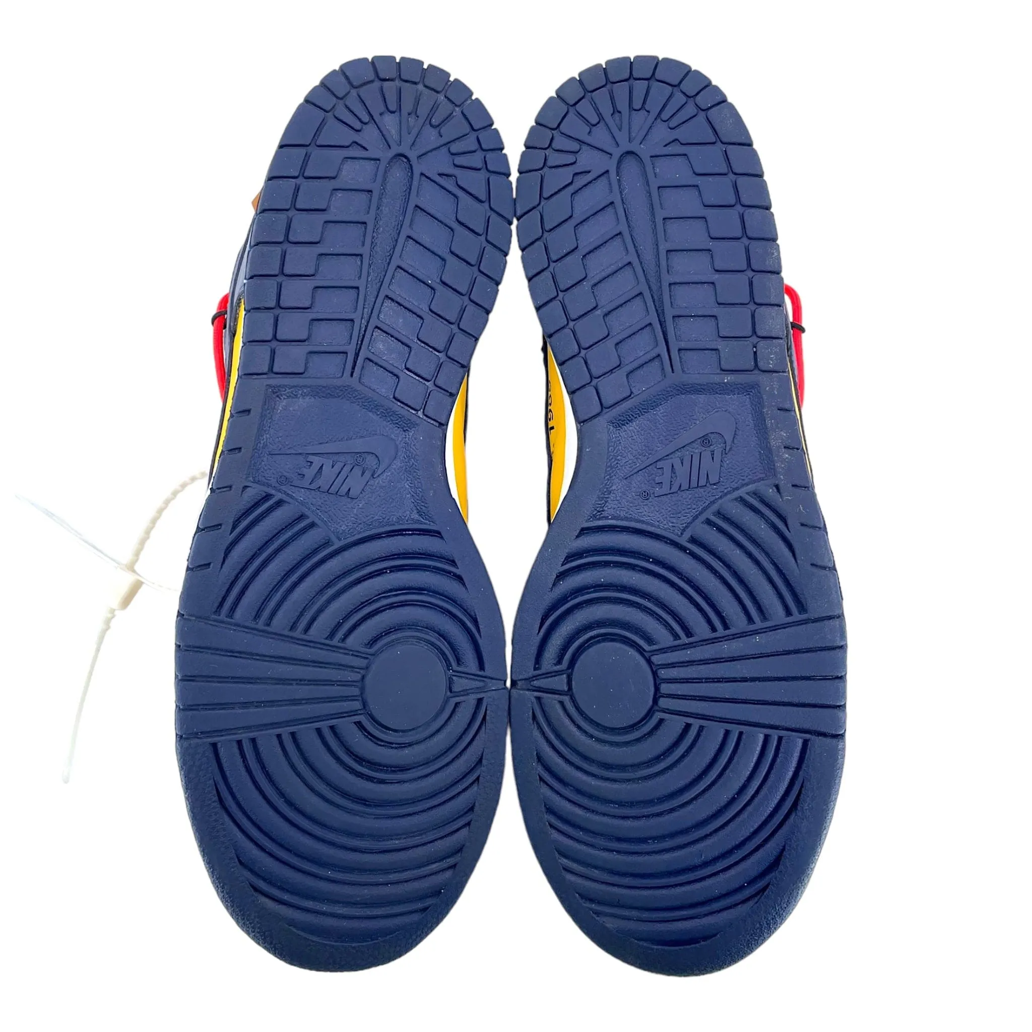 Nike Dunk Low Off-White University Gold Midnight Navy Pre-Owned