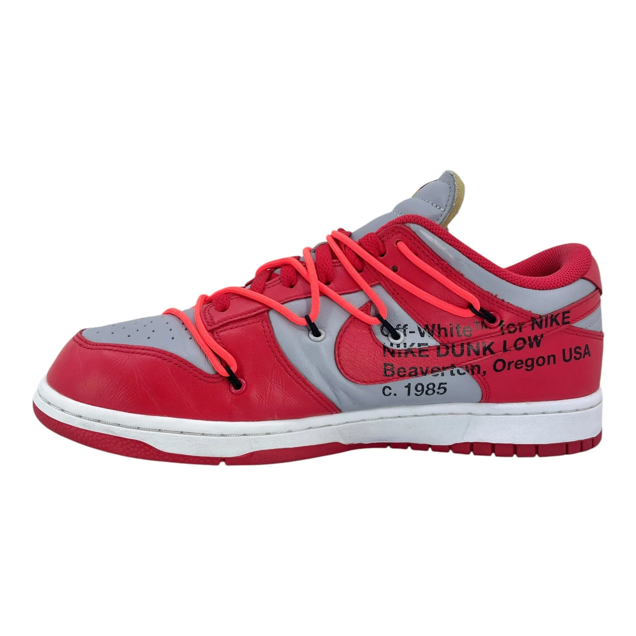 Nike Dunk Low Off-White University Red Pre-Owned