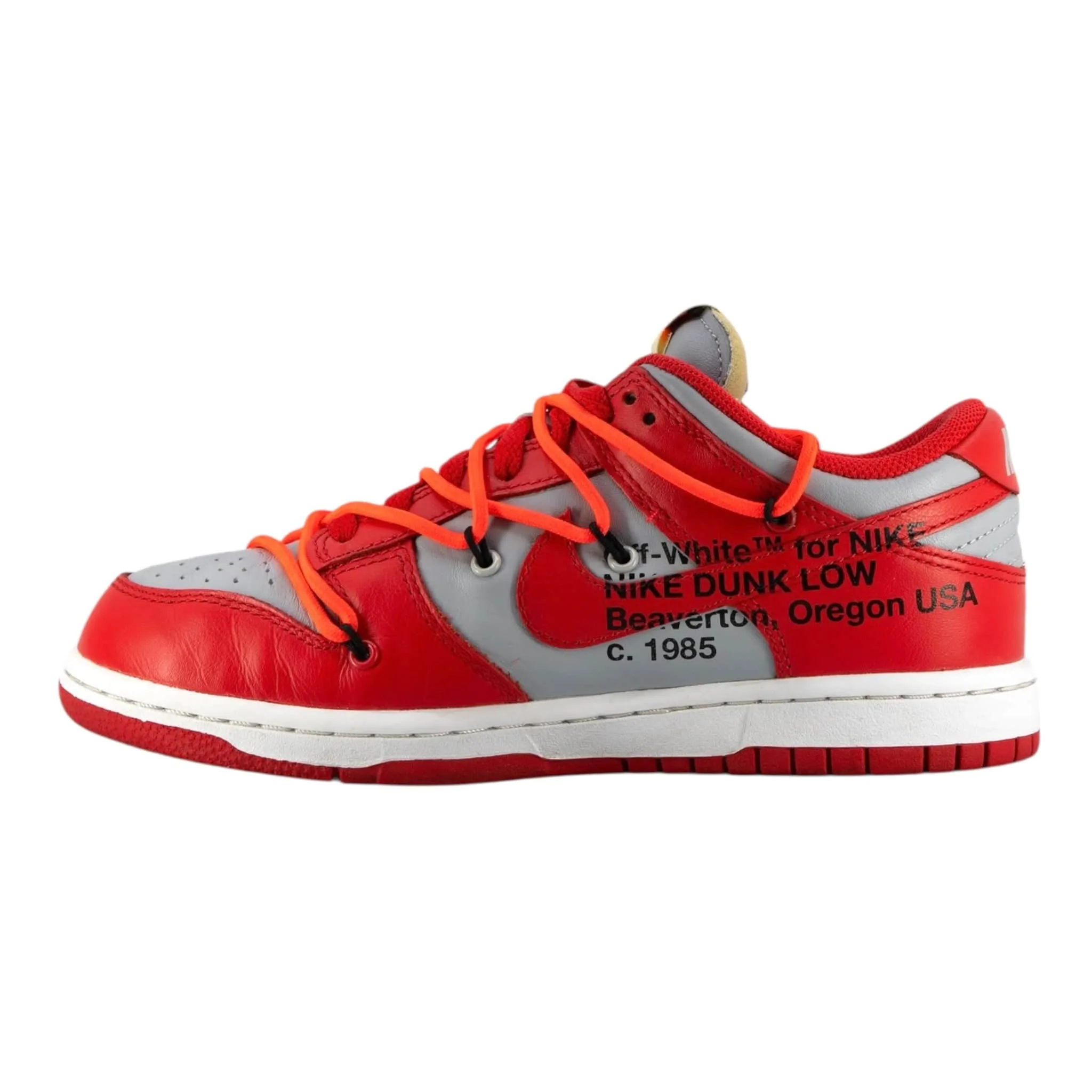 Nike Dunk Low Off-White University Red Pre-Owned