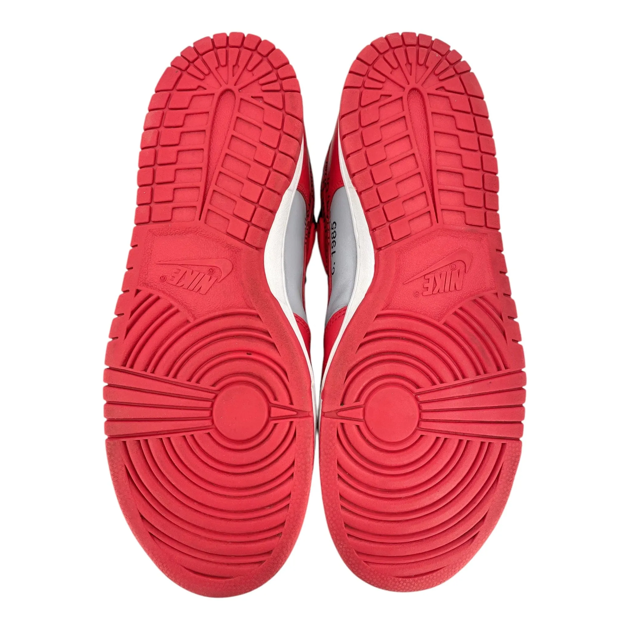 Nike Dunk Low Off-White University Red Pre-Owned