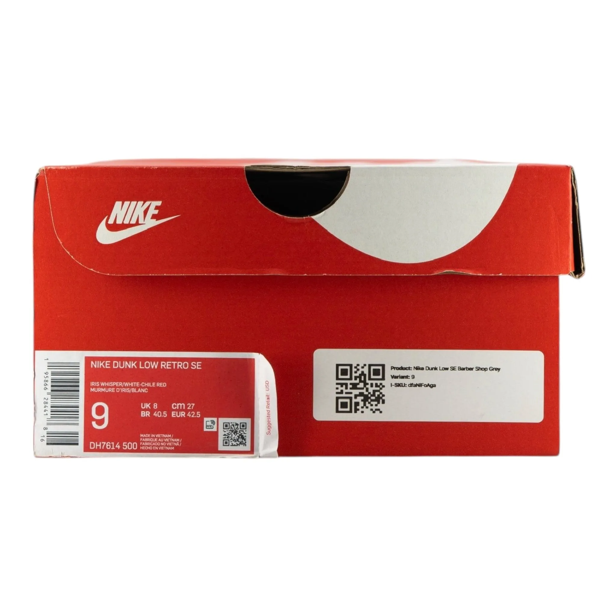 Nike Dunk Low SE Barber Shop Grey