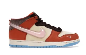 Nike Dunk Mid Social Status Free Lunch Chocolate Milk