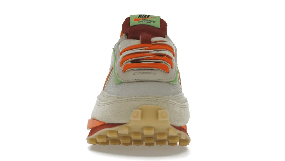 Nike LD Waffle Sacai CLOT Net Orange Blaze