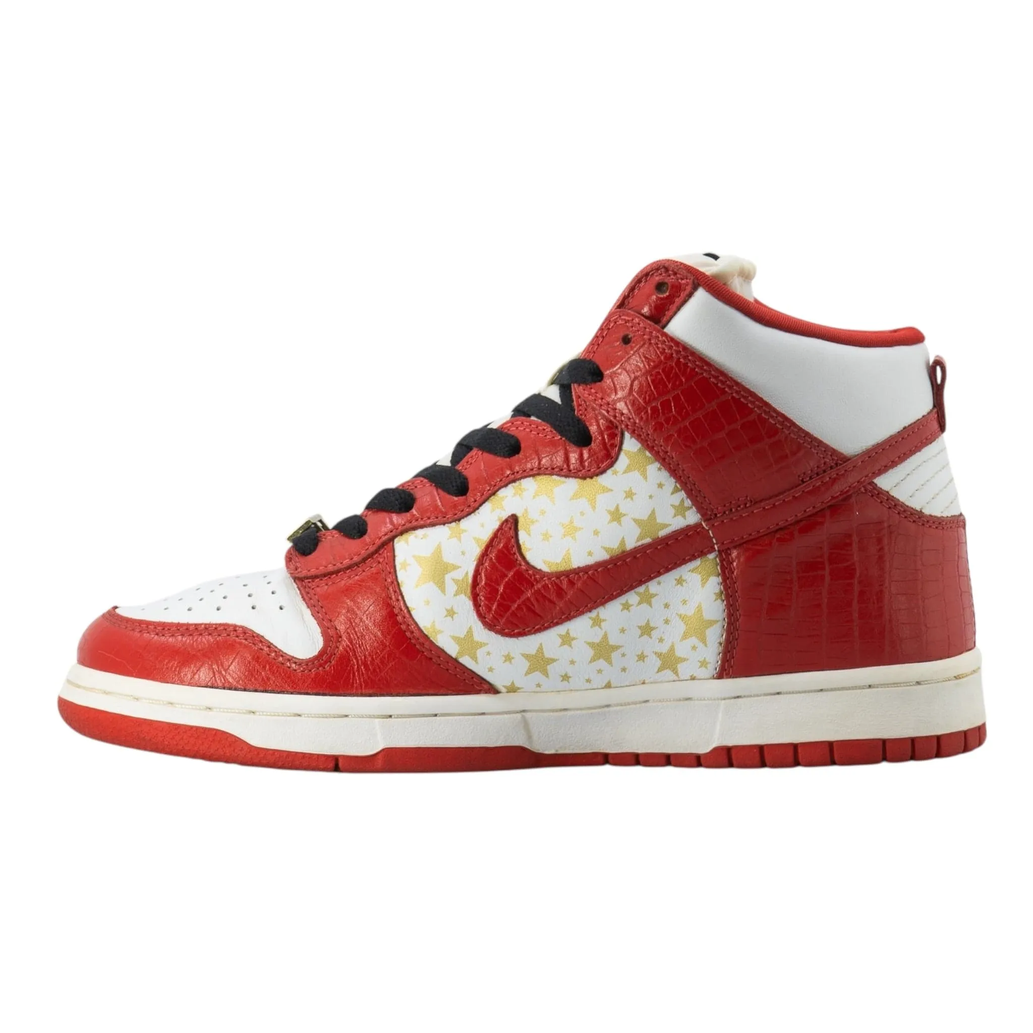 Nike SB Dunk High Pro Supreme Stars Red Pre-Owned