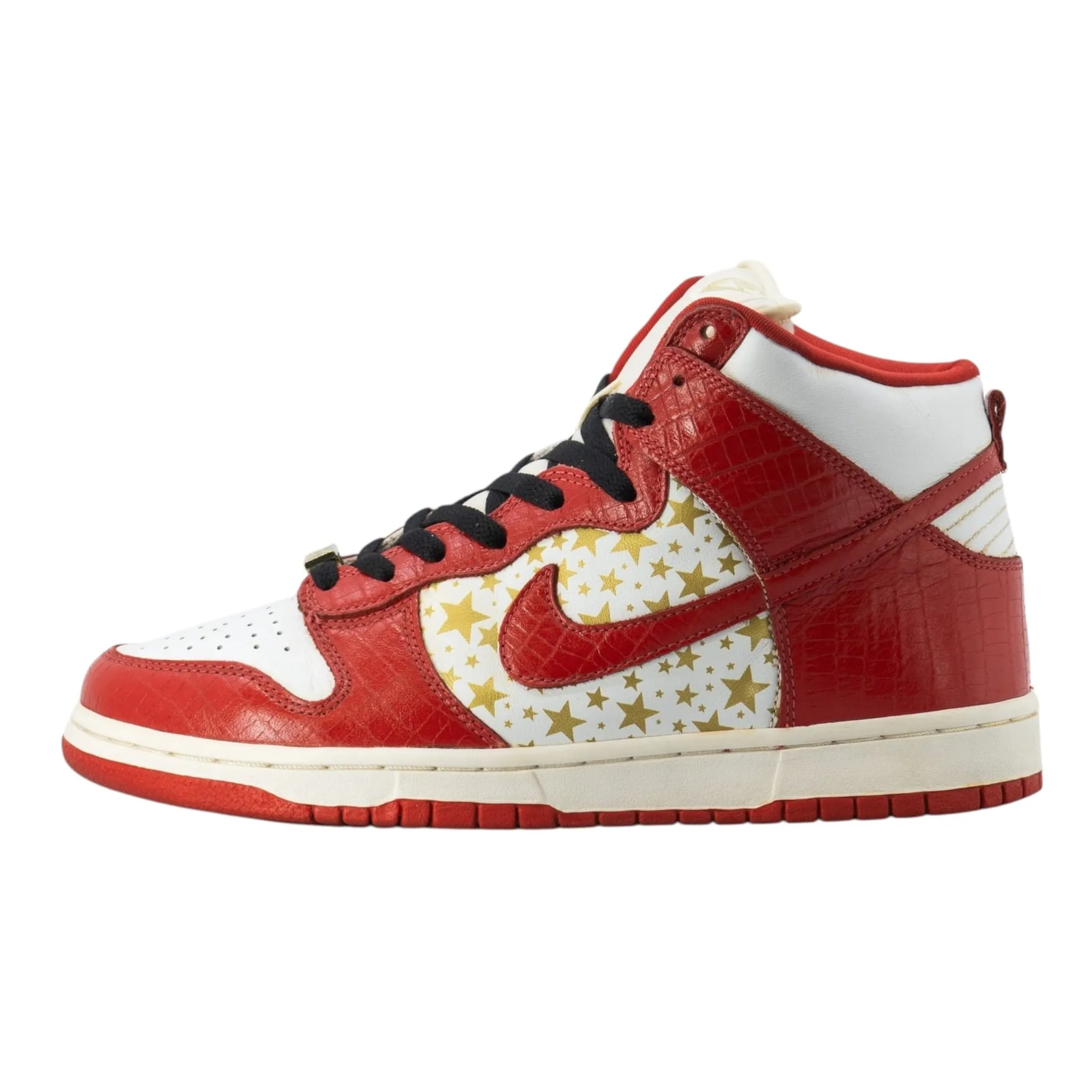 Nike SB Dunk High Pro Supreme Stars Red Pre-Owned